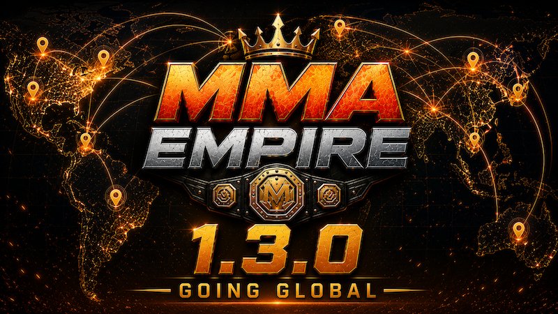 MMA Empire 1.3.0 Going Global