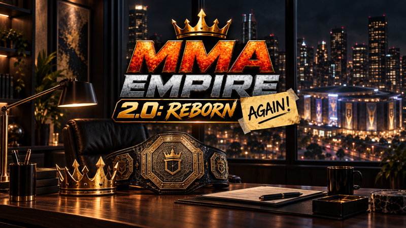MMA Empire 2.0: Reborn, Again! promotional artwork